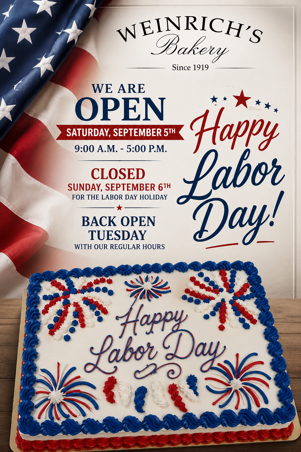 Labor Day design for Weinrich